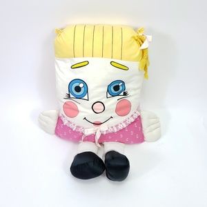 Sweet Dreams Pillow People Girl Blonde Plush 1985
